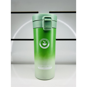 THERMOS ISOTHERM VERT ET BLANC